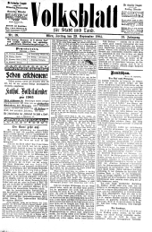 Volksblatt für Stadt und Land