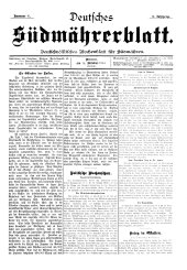 Deutsches Südmährerblatt