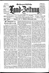 Österreichische Land-Zeitung