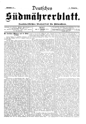 Deutsches Südmährerblatt