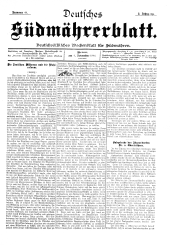 Deutsches Südmährerblatt