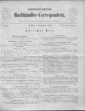 Oesterreichische Buchhändler-Correspondenz