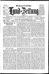 Österreichische Land-Zeitung