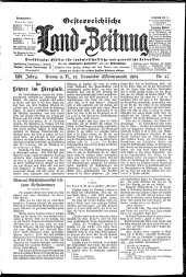 Österreichische Land-Zeitung