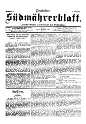 Deutsches Südmährerblatt