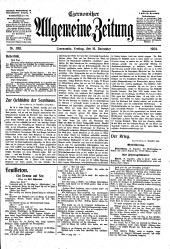 Czernowitzer Allgemeine Zeitung