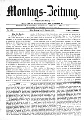 Montags Zeitung