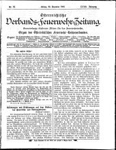 Österreichische Verbands-Feuerwehr-Zeitung