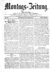 Montags Zeitung