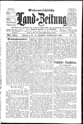 Österreichische Land-Zeitung