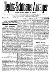 Teplitz-Schönauer Anzeiger