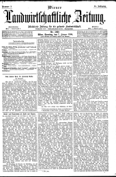 Wiener Landwirtschaftliche Zeitung