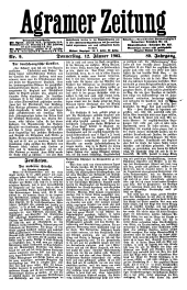 Agramer Zeitung