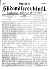 Deutsches Südmährerblatt