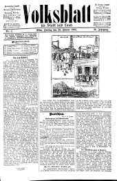 Volksblatt für Stadt und Land