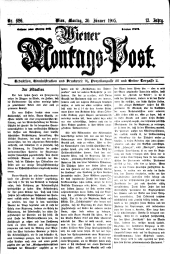 Wiener Montags-Post