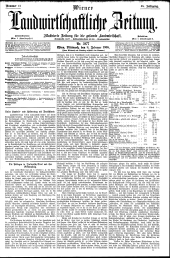 Wiener Landwirtschaftliche Zeitung