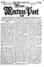 Wiener Montags-Post