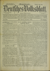 Deutsches Volksblatt