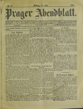 Prager Abendblatt