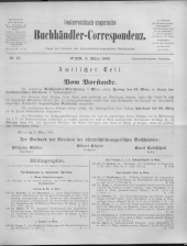 Oesterreichische Buchhändler-Correspondenz