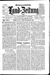 Österreichische Land-Zeitung