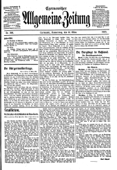 Czernowitzer Allgemeine Zeitung