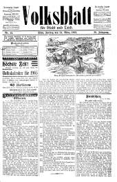 Volksblatt für Stadt und Land