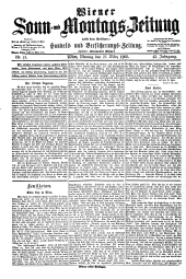 Wiener Sonn- und Montags-Zeitung