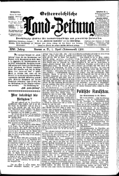 Österreichische Land-Zeitung