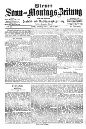 Wiener Sonn- und Montags-Zeitung