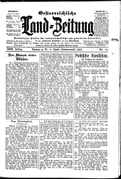 Österreichische Land-Zeitung