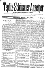 Teplitz-Schönauer Anzeiger