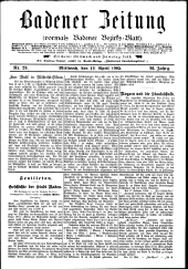 Badener Zeitung