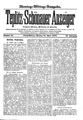 Teplitz-Schönauer Anzeiger