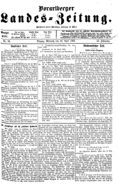 Vorarlberger Landes-Zeitung