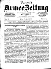 Danzers Armee-Zeitung