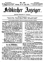 Feldkircher Anzeiger