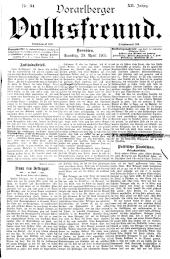 Vorarlberger Volksfreund