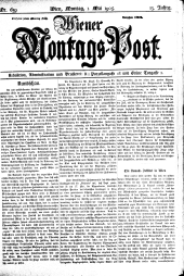 Wiener Montags-Post