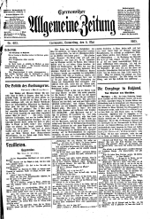 Czernowitzer Allgemeine Zeitung