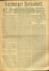 Salzburger Volksblatt: unabh. Tageszeitung f. Stadt u. Land Salzburg
