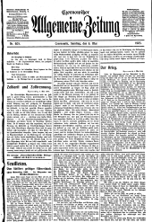 Czernowitzer Allgemeine Zeitung