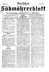 Deutsches Südmährerblatt