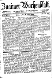 Znaimer Wochenblatt