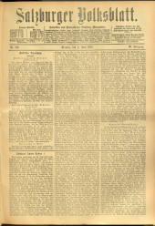 Salzburger Volksblatt: unabh. Tageszeitung f. Stadt u. Land Salzburg