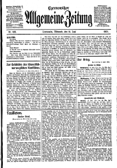 Czernowitzer Allgemeine Zeitung