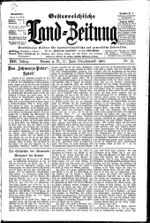 Österreichische Land-Zeitung