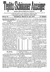 Teplitz-Schönauer Anzeiger