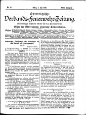 Österreichische Verbands-Feuerwehr-Zeitung